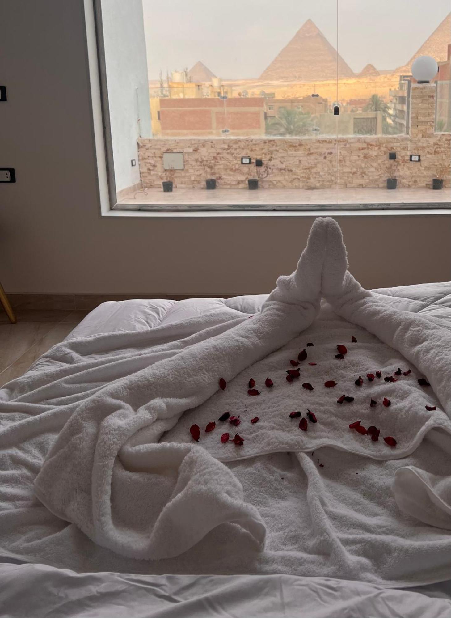 New Hope Pyramids View Hotel Кайро Екстериор снимка