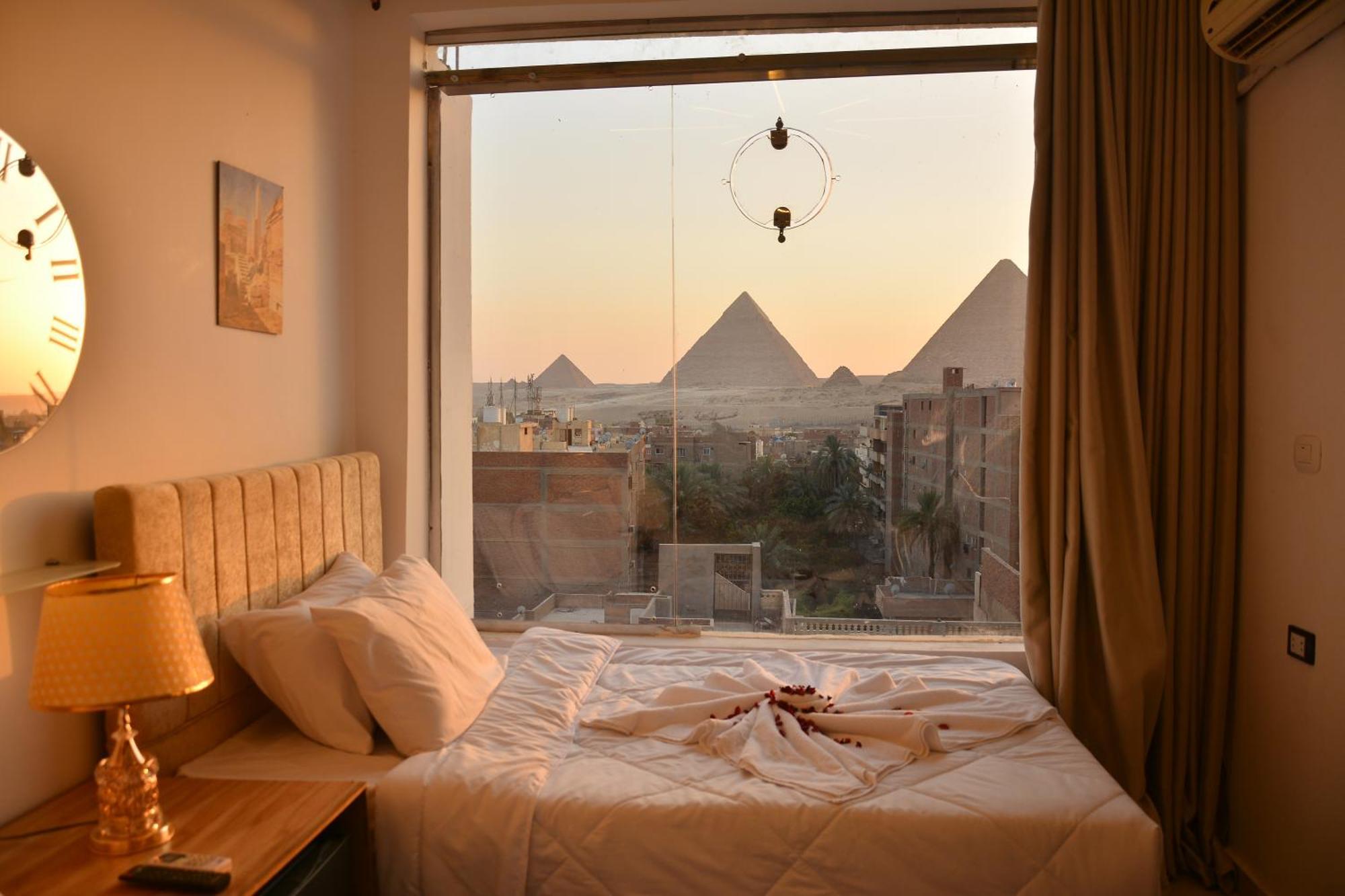New Hope Pyramids View Hotel Кайро Екстериор снимка