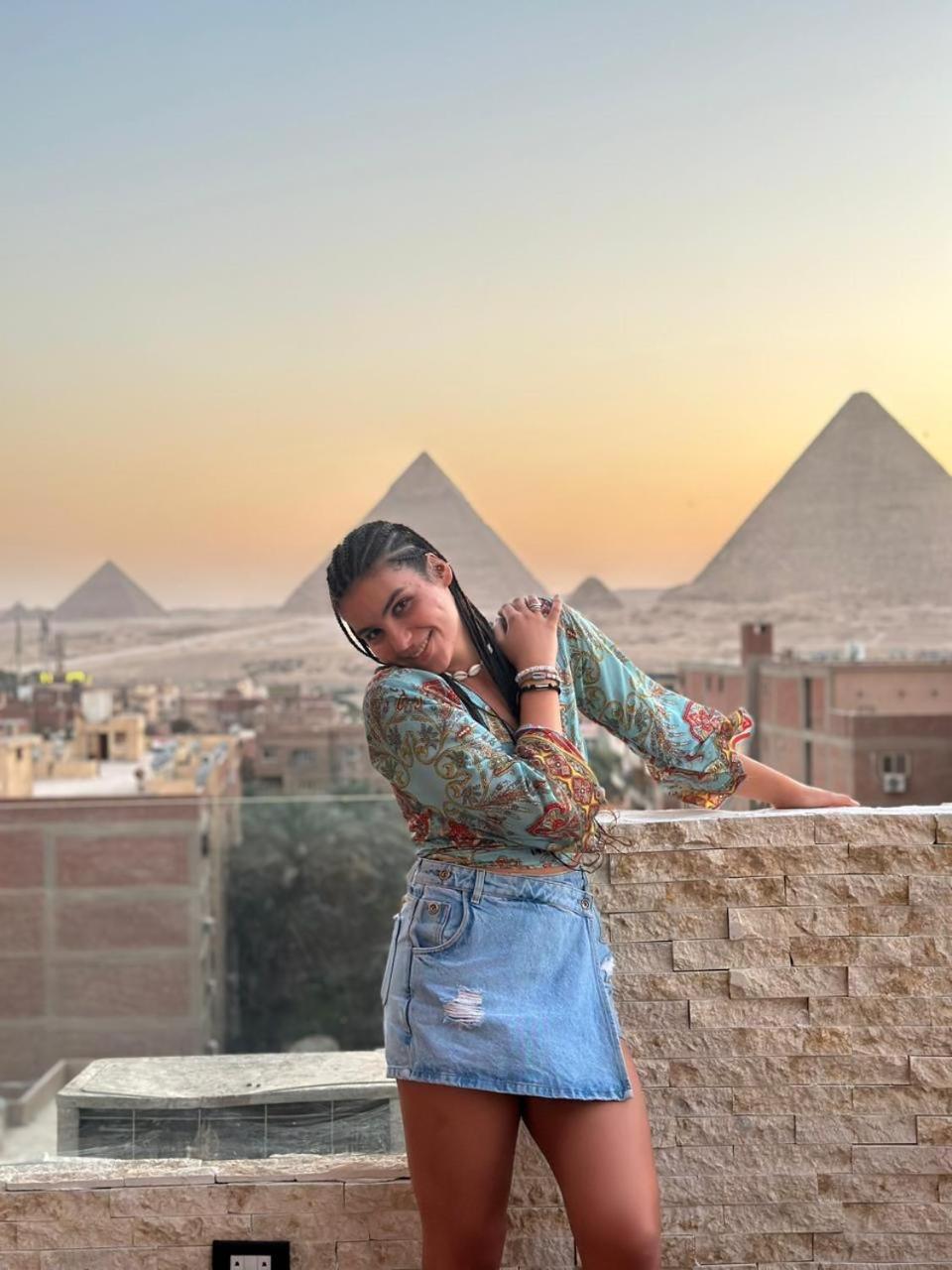 New Hope Pyramids View Hotel Кайро Екстериор снимка